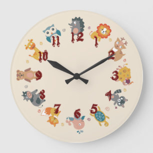 Children Large Clock