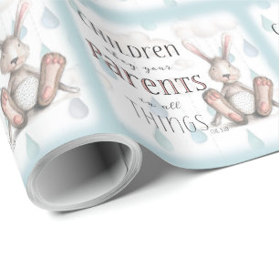 Children Obey Your Parents - Col 3:20 Wrapping Paper