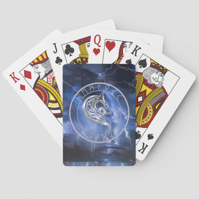 Children of Fenrir Playing Cards (Back)