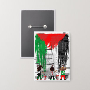 Children of Gaza Painting Palestine Flag 