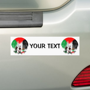 Children of Gaza Painting Palestine Flag  Bumper Sticker