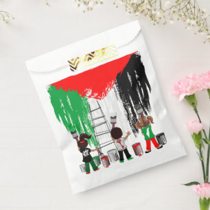 Children of Gaza Painting Palestine Flag  Favour Bags