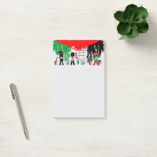 Children of Gaza Painting Palestine Flag  Post-it Notes