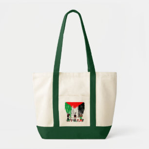 Children of Gaza Painting Palestine Flag Tote Bag