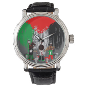 Children of Gaza Painting Palestine Flag  Watch