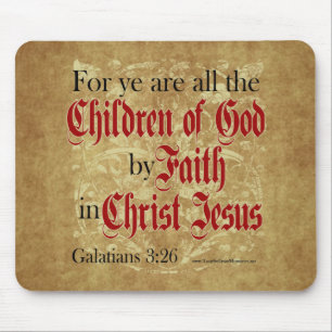 Children of God by Faith Mouse Mat