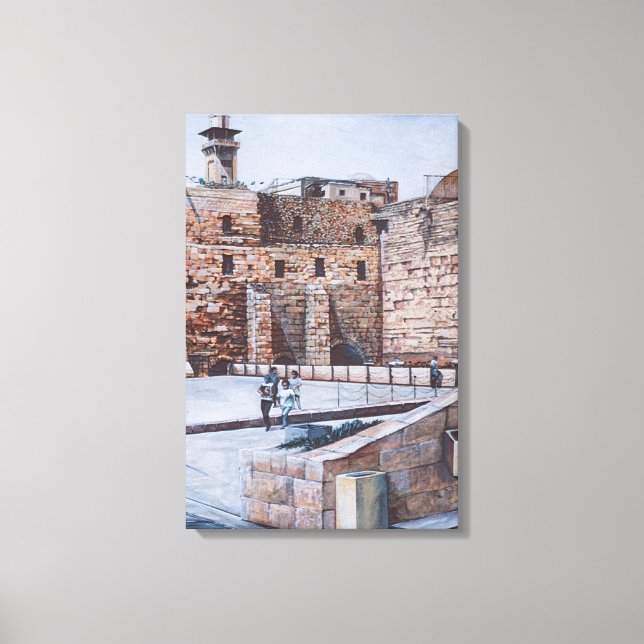 Children Of Israel’s 2nd Temple Canvas Print (Front)