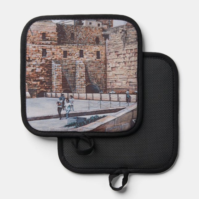 Children of Israel's 2nd Temple Pot Holder (Front/Back)