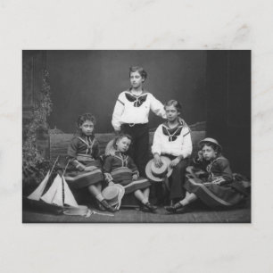 Children of King Edward VII #008UK Postcard