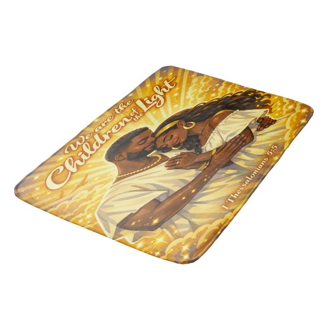 Children of Light Bath Mat (Angled)