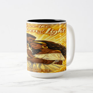 Children of Light Two-Tone Coffee Mug
