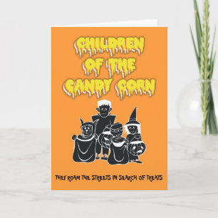 Children of the Candy Corn Card