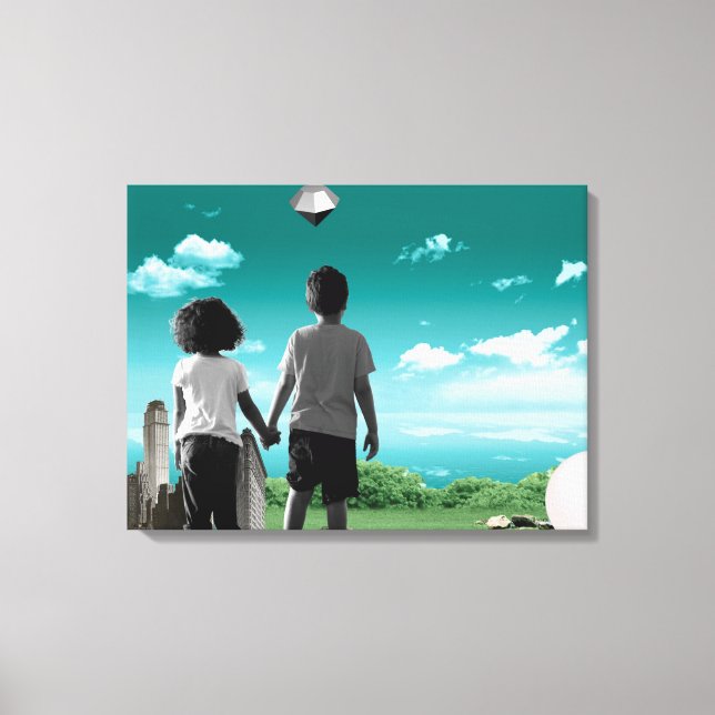 Children of the future canvas print (Front)