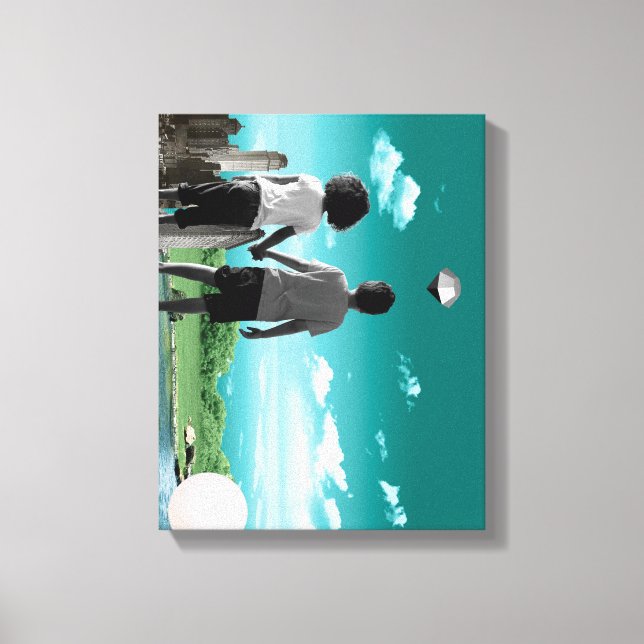Children of the future canvas print (Front)