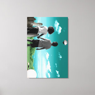 Children of the future canvas print