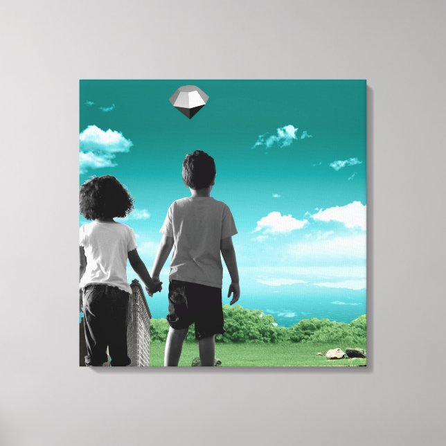 Children of the future canvas print (Front)