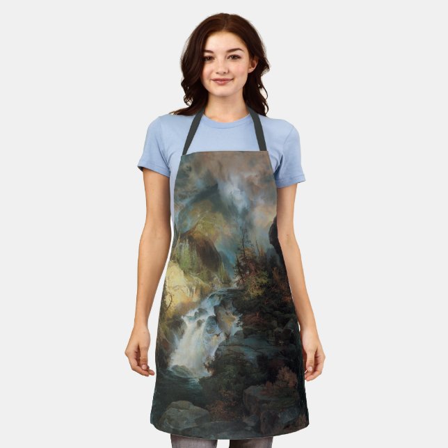 Children of the Mountains by Moran, Waterfalls Apron (Worn)