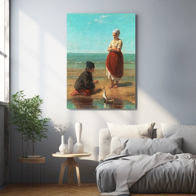 Children of the sea, Jozef Israels  Poster (Creator Uploaded)