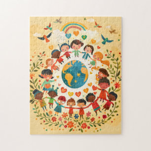 Children of the World — Diversity and Peace -  Jigsaw Puzzle