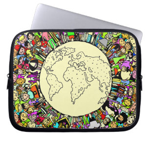 Children of the World Laptop Sleeve