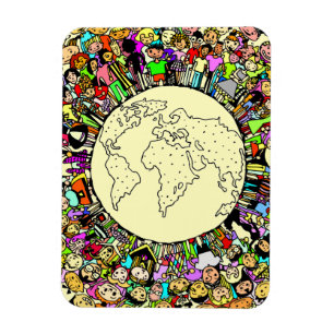 Children of the World Magnet