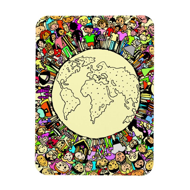 Children of the World Magnet (Vertical)