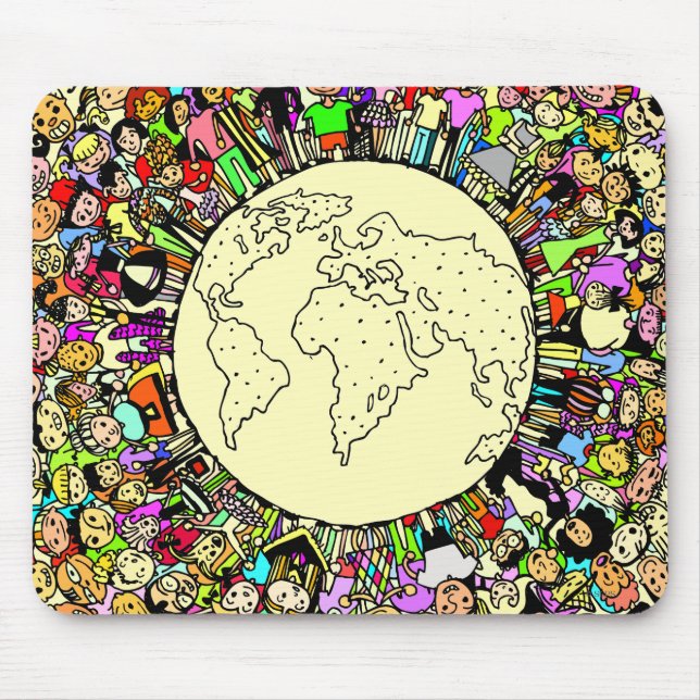 Children of the World Mouse Mat (Front)