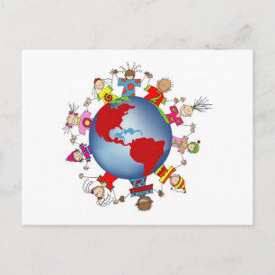 Children Of The World Postcard
