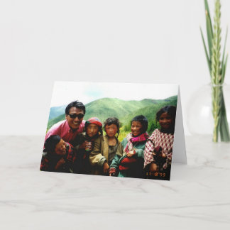 Children of Tibet Trust Foundation Card