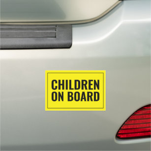 Children on Board - Safety Car Magnet