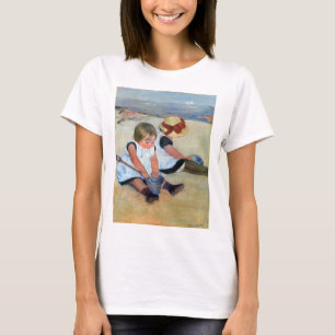 Children on the Beach, Cassatt T-Shirt