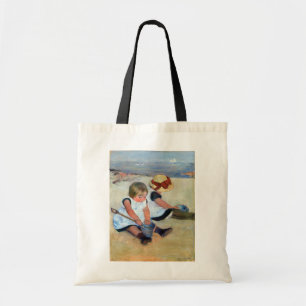 Children on the Beach, Cassatt Tote Bag