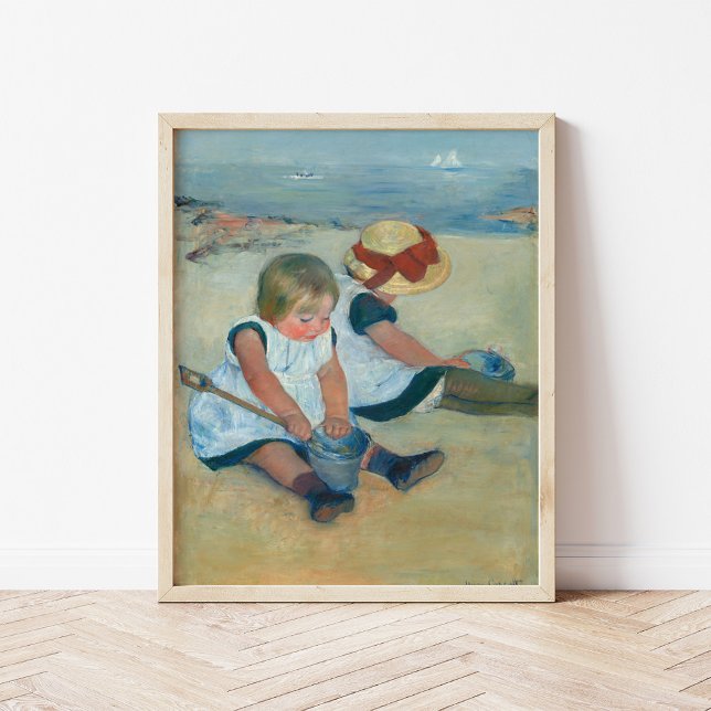Children on the Beach | Mary Cassatt Poster (Creator Uploaded)