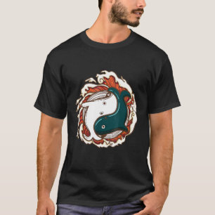 Children Orcas Whale Orca Yin And Yang Animal Moti T-Shirt