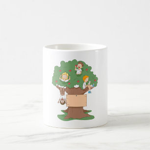 Children Playing In An Apple Tree Coffee Mug