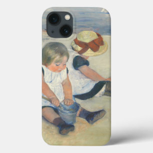 Children Playing on the Beach, 1884 iPhone 13 Case