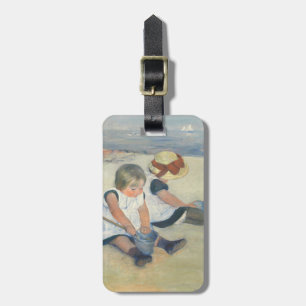Children Playing on the Beach, 1884 Luggage Tag