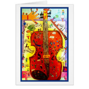 CHILDREN PLAYING ON VIOLIN MUSIC