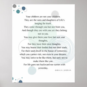 Children Poem Poster