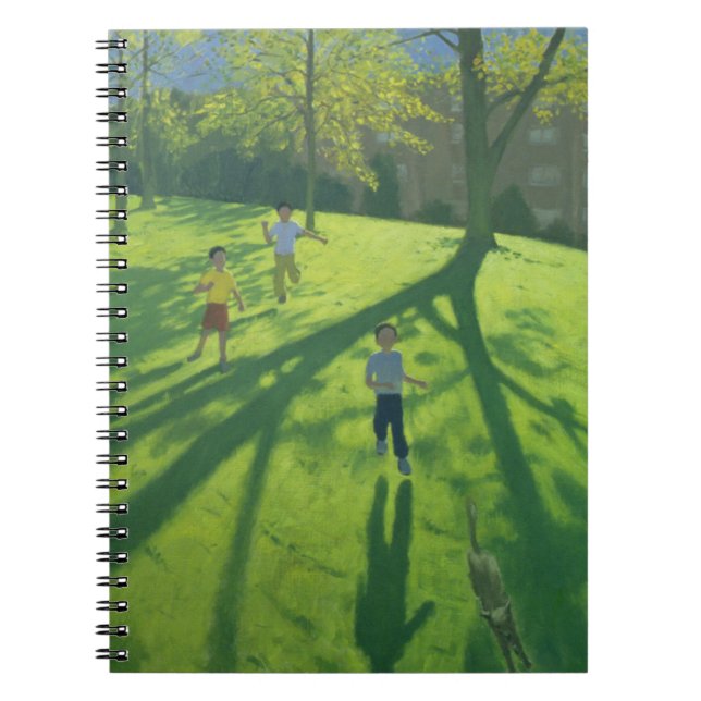 Children Running in the Park Derby 2002 Notebook (Front)