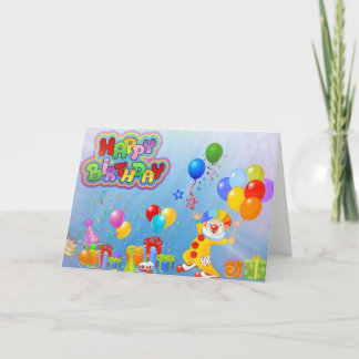 Children’s birthday card