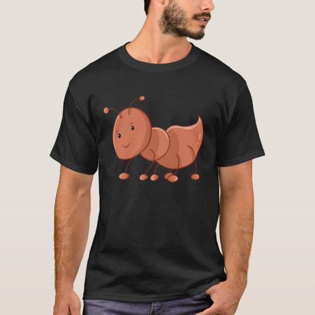 Children s Creepy Crawly Ant T-Shirt (Front)