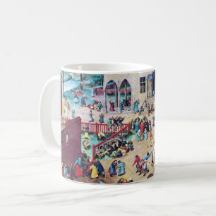 Children’s Games, Pieter Bruegel Coffee Mug