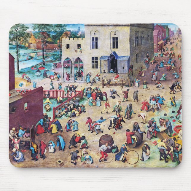 Children’s Games, Pieter Bruegel Mouse Mat (Front)