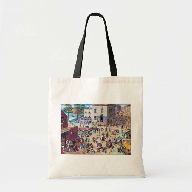 Children’s Games, Pieter Bruegel Tote Bag (Front)