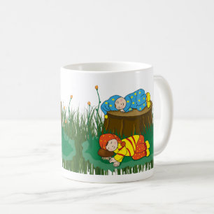 Children Sleeping in the Woods with Fairy  Coffee Mug