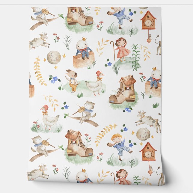 Children Story Book wallpaper  (Unrolling)