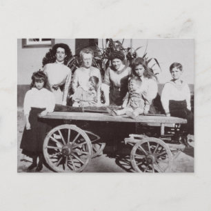 Children Tsar: Marie, Anastasia & Alexis Romanov Postcard