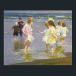 Children Wading by Edward Henry Potthast Poster<br><div class="desc">Children Wading by Edward Henry Potthast</div>