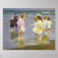 Children Wading by Edward Henry Potthast